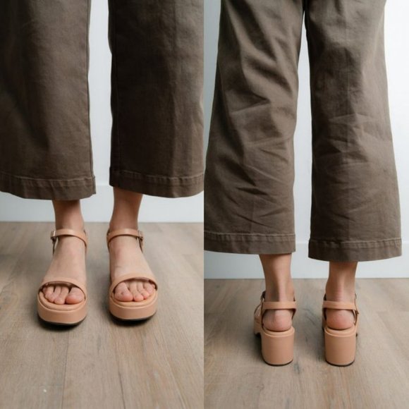 Anthropologie Seychelles Rest Assured Heeled Sandals Size 6 NWOT $119 - Picture 5 of 12